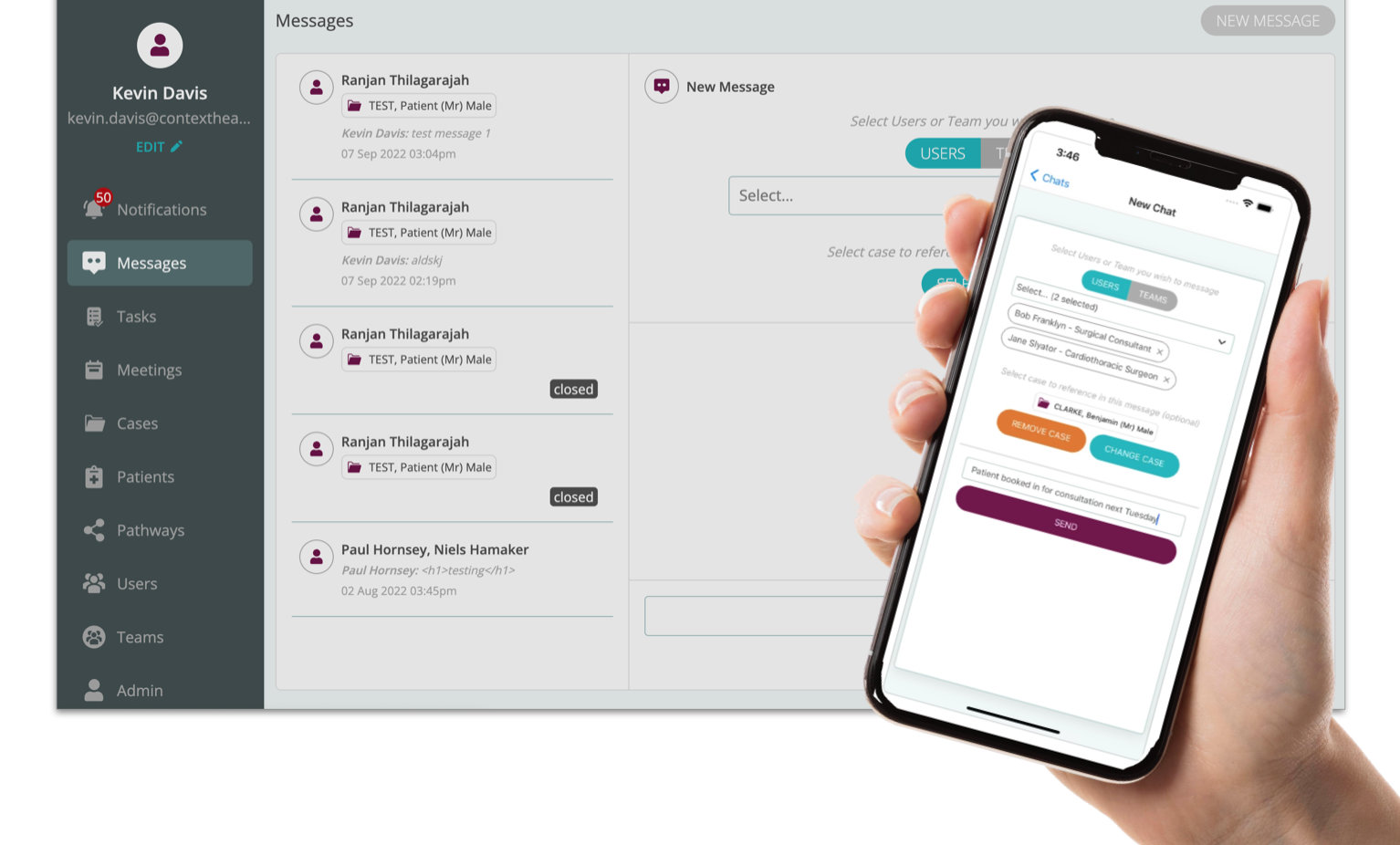 CTX Chat app - Context Health